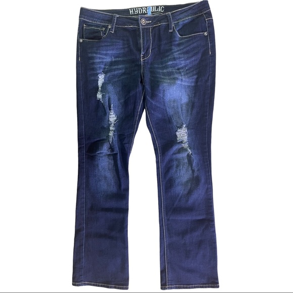 Hidraulic Lola Distressed Jeans size 13/14 - Picture 2 of 7
